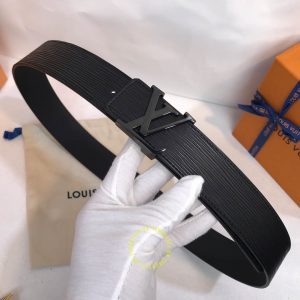 Dây nịt Louis Vuitton da epi hàng hiệu cao cấp rep 1:1 chính hãng - Ảnh 4