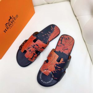Dép Hermes nam quai ngang phiên bản cao cấp 1102 STYLE Luxury - Ảnh 3