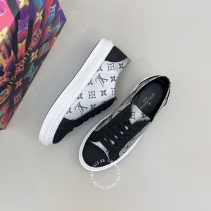 Giày hàng hiệu Louis Vuitton sneaker cổ điển họa tiết Monogram - Ảnh 4
