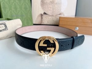 Thắt lưng Gucci họa tiết