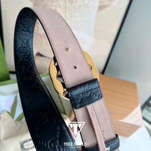 Thắt lưng nam Gucci họa tiết phối màu vip 2022 - Ảnh 6