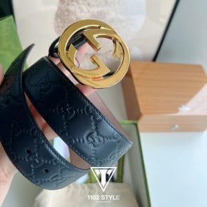 Thắt lưng nam Gucci họa tiết phối màu vip 2022 - Ảnh 7
