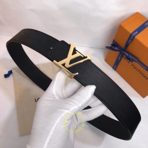 Thắt lưng Louis Vuitton da epi hàng hiệu phiên bản cao cấp - Ảnh 4