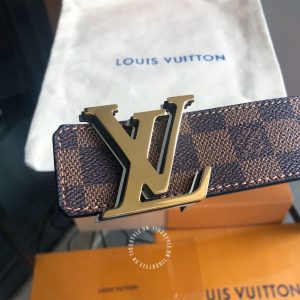 Thắt lưng LV nam mặt vàng hàng hiệu cao cấp 1102 STYLE Luxury - Ảnh 2