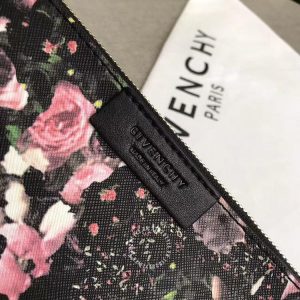 Túi xách Givenchy nữ đen họa tiết hoa hồng thời trang - Ảnh 5