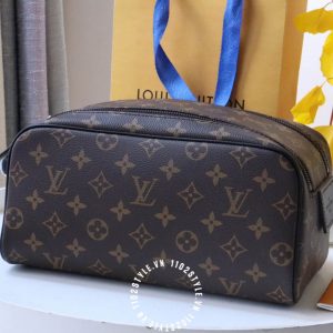 Túi LV trống Louis Vuitton nam hàng hiệu phối màu cao cấp - Ảnh 2