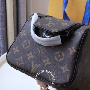 Túi LV trống Louis Vuitton nam hàng hiệu phối màu cao cấp - Ảnh 6
