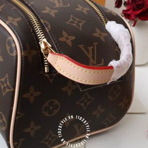 Túi LV trống Louis Vuitton nam hàng hiệu Like Auth họa tiết vàng - Ảnh 6