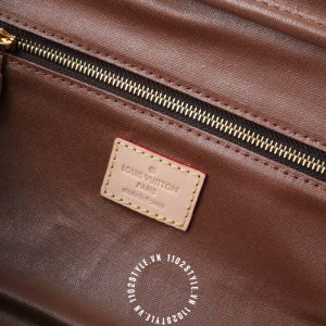 Túi LV trống Louis Vuitton nam hàng hiệu Like Auth họa tiết vàng - Ảnh 8