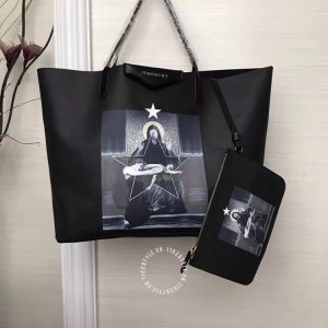 Túi xách nữ Givenchy họa tiết hình đức mẹ hàng hiệu - Ảnh 2