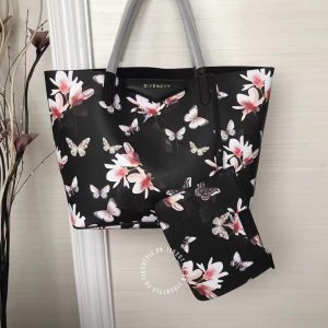 Túi xách Givenchy nữ họa tiết hoa bướm trẻ trung - Ảnh 3