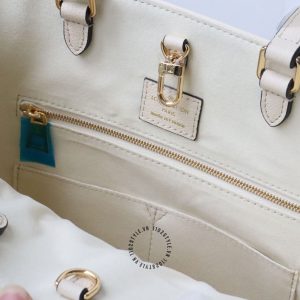 Túi LV Onthego Louis Vuitton Size to họa tiết monogram - Ảnh 6