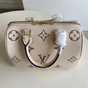 Túi xách Louis Vuitton Size to hàng hiệu nữ họa tiết monogram màu be - Hình ảnh 3