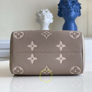 Túi xách LV Size to hàng hiệu nữ màu nâu họa tiết Replica 1:1 chính hãng - Hình ảnh 6