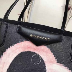 Túi xách Givenchy đen họa tiết phiên bản replica 1:1 chính hãng - Ảnh 5