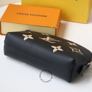 Ví nữ Louis Vuitton màu đen họa tiết be hàng hiệu giá tốt - Ảnh 5
