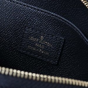 Ví nữ Louis Vuitton màu đen họa tiết be hàng hiệu giá tốt - Ảnh 9