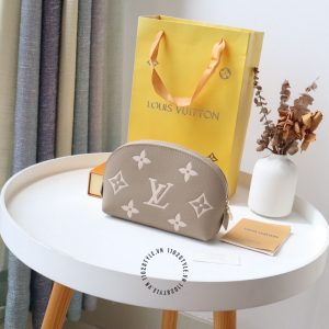 Ví nữ Louis Vuitton hàng hiệu màu nâu nhạt họa tiết monogram - Hình ảnh 3