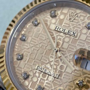 Đồng hồ Rolex DateJust 126233 bọc vàng 18K Replica 1:1 - Hình ảnh 9