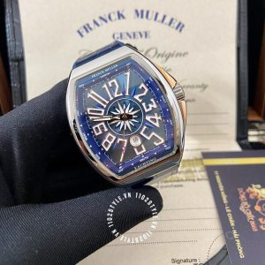 Đồng hồ Franck Muller Vanguard Yachting V45.SC.DT.AC.BL Replica 1:1 - Hình ảnh 2