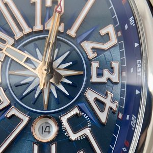 Đồng hồ Franck Muller Vanguard Yachting V45.SC.DT.AC.BL Replica 1:1 - Hình ảnh 9