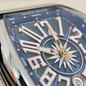 Đồng hồ Franck Muller Vanguard Yachting V45.SC.DT.AC.BL Replica 1:1 - Hình ảnh 10