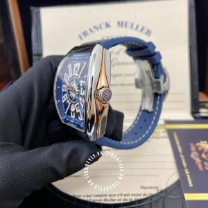 Đồng hồ Franck Muller Vanguard Yachting V45.SC.DT.AC.BL Replica 1:1 - Hình ảnh 4