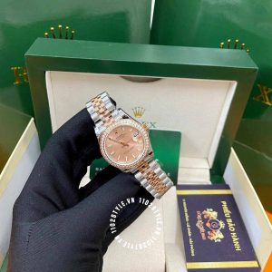 Đồng hồ Rolex Lady Datejust 279174-0009 Demi Rose Gold Replica 1:1 - Hình ảnh 3