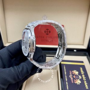 Đồng hồ Patek Philippe Nautilus 5719/10G-010 Full Diamond Replica 1:1 - Ảnh 5
