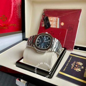 Đồng hồ Patek Philippe Super Fake Nautilus 5711/1A-010 Blue Dial - Ảnh 9
