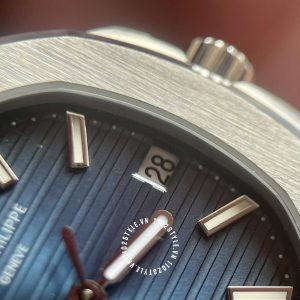Đồng hồ Patek Philippe Super Fake Nautilus 5711/1A-010 Blue Dial - Ảnh 11