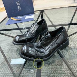 Giày nam hàng hiệu Dior da mềm màu đen cao cấp nhất - Ảnh 2