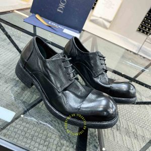 Giày nam hàng hiệu Dior da mềm màu đen cao cấp nhất - Ảnh 3