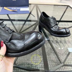 Giày nam hàng hiệu Dior da mềm màu đen cao cấp nhất - Ảnh 6