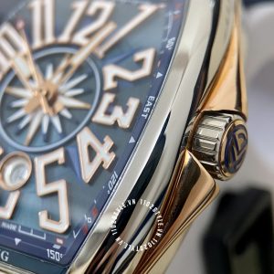 Đồng hồ Franck Muller Vanguard Yachting V45.SC.DT.AC.BL Replica 1:1 - Hình ảnh 13