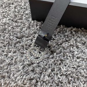Belt Gucci nữ mặt khóa bấm dây da đen trơn cao cấp - Ảnh 7