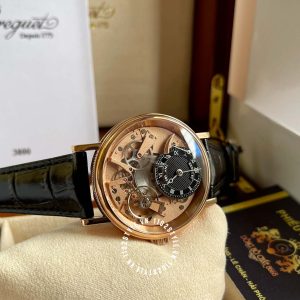 Đồng hồ Breguet Fake 1:1 Tradition 7057BR/R9/9W6 Rose Gold - Ảnh 4
