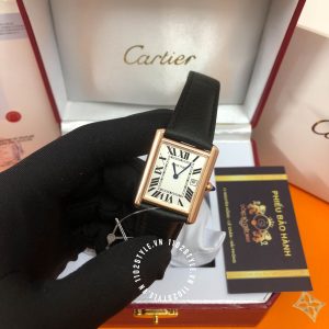 Đồng hồ Cartier Super Fake BST Tank Solo W5200026 Replica 1:1 - Ảnh 5
