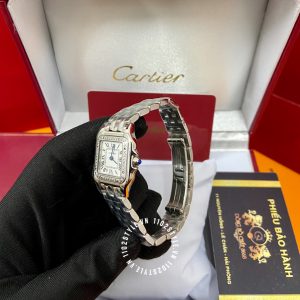 Đồng hồ nữ Cartier Santos Demoiselle W25066Z6 Replica 1:1 - Hình ảnh 4
