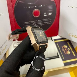 Đồng hồ Cartier Fake Santos 100 XL W20124U2 Rose Gold - Hình ảnh 11