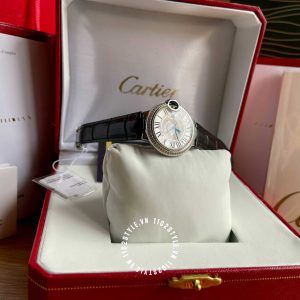Đồng hồ Cartier cao cấp Ballon Bleu Diamond 33mm - Hình ảnh 7