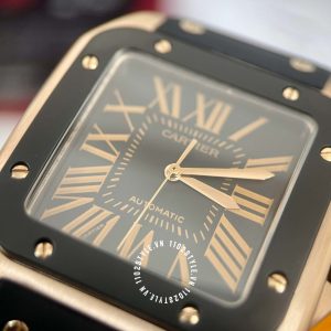 Đồng hồ Cartier Fake Santos 100 XL W20124U2 Rose Gold - Hình ảnh 15
