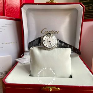 Đồng hồ Cartier cao cấp Ballon Bleu Diamond 33mm - Hình ảnh 8