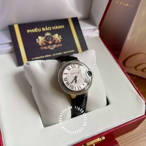 Đồng hồ Cartier cao cấp Ballon Bleu Diamond 33mm - Hình ảnh 3