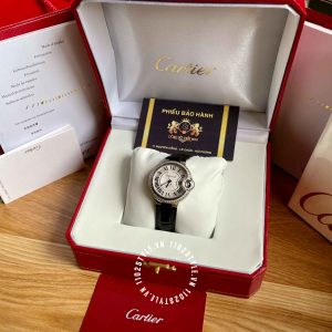 Đồng hồ Cartier cao cấp Ballon Bleu Diamond 33mm - Hình ảnh 4