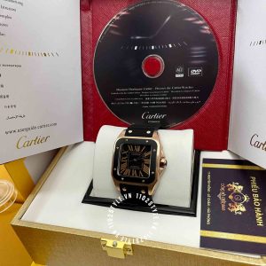 Đồng hồ Cartier Fake Santos 100 XL W20124U2 Rose Gold - Hình ảnh 9
