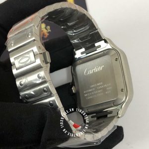 Đồng hồ Cartier Santos De Cartier Large Blue Dial WSSA0030 - Ảnh 7