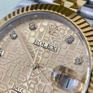 Đồng hồ Rolex DateJust 126233 bọc vàng 18K Replica 1:1 - Hình ảnh 13