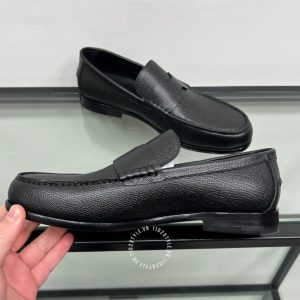 Giày Loafer Hermes nam da sần phiên bản cao cấp nhất - Hình ảnh 5