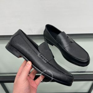 Giày Loafer Hermes nam da sần phiên bản cao cấp nhất - Hình ảnh 6
